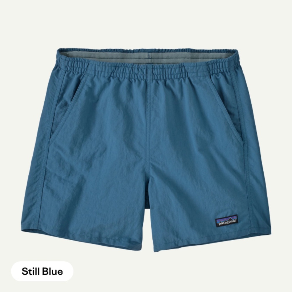 Patagonia 2.5” Barely Baggies - Still Blue (S)